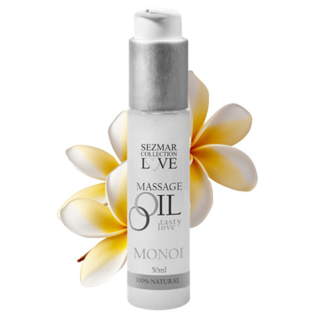 Huile de massage 100% naturelle monoï 50ml 