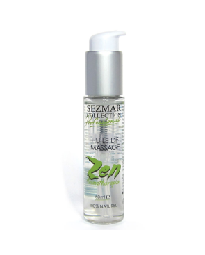 Huile de massage professionnelle ZEN 100% naturelle 50 ml 