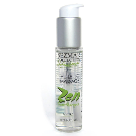 Huile de massage professionnelle ZEN 100% naturelle 50 ml 