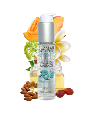 Huile de massage professionnelle RIO 100% naturelle 50 ml 