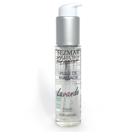 Huile de massage professionnelle Lavande 100% naturelle 50 ml 