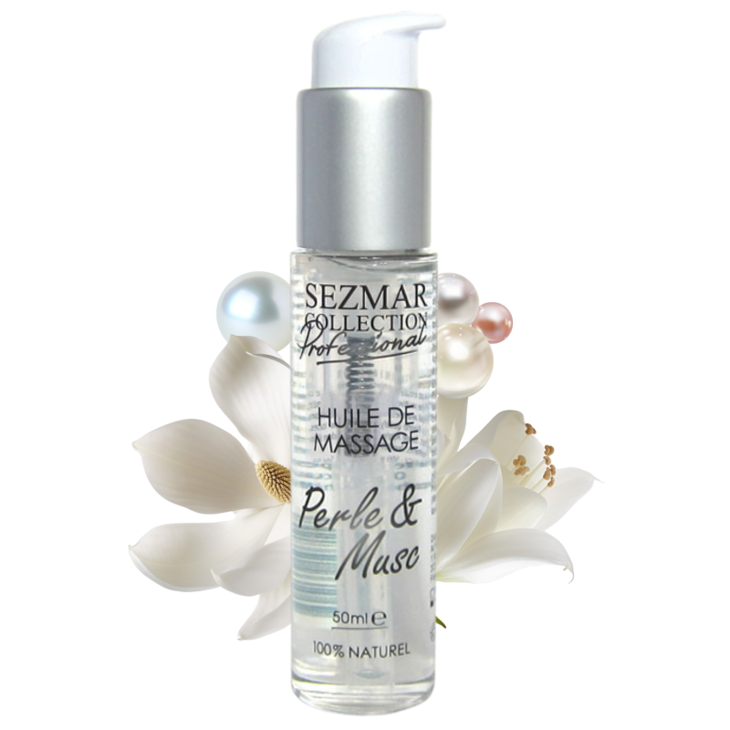 Huile de massage professionnelle Perle  Musc 100% naturelle 50 ml 