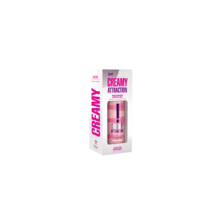 Creamy attraction Seduction - Crème et gel de massage embrassable parfum aphrodisiaque