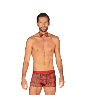 Mr Merrilo - Boxer et nœud papillon Rouge