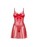 Gifty red Babydoll et string