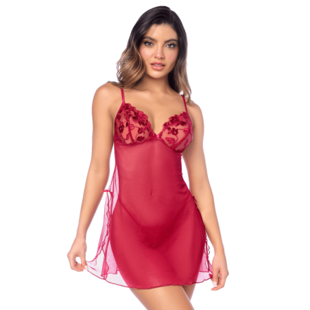 Babydoll Mapalé romantique avec string 