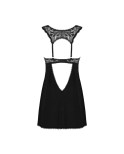 Donna Dream babydoll et String - Noire Donna Dream babydoll et String - Noire