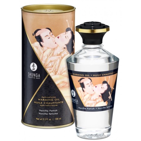 Huile chauffante aphrodisiaque - Vanille fétish 100ml 