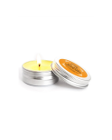Mini Bougie de massage milshake banane 30ml 100% naturelle Mini Bougie de massage milshake banane 30ml 100% naturelle
