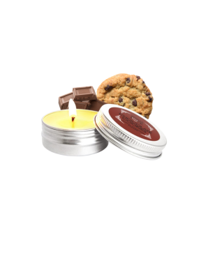 Mini Bougie de massage Chocolat Cookie 30ml 100% naturelle