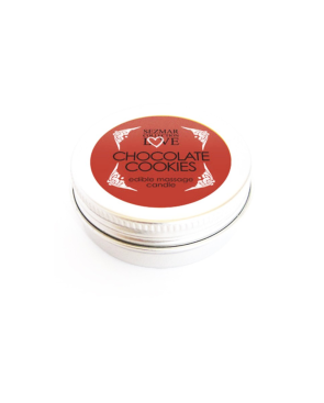 Mini Bougie de massage Chocolat Cookie 30ml 100% naturelle