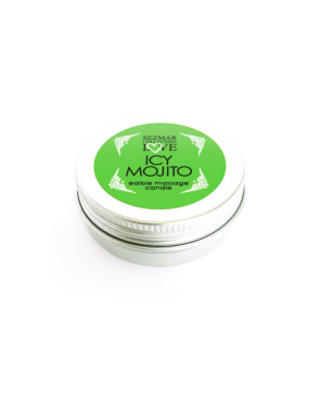 Mini Bougie de massage mojito 30ml 100% naturelle