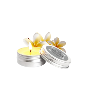 Mini Bougie de massage Monoï 30ml 100% naturelle