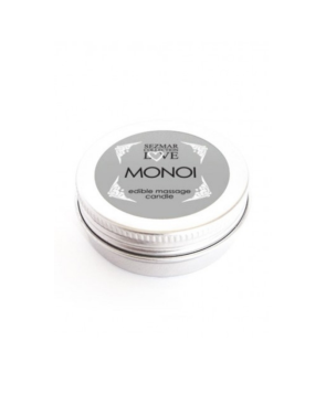 Mini Bougie de massage Monoï 30ml 100% naturelle