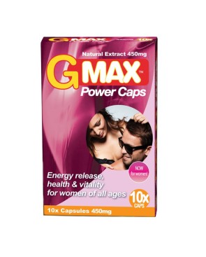 Gmax Perla Rosa Femme - 10 gélules