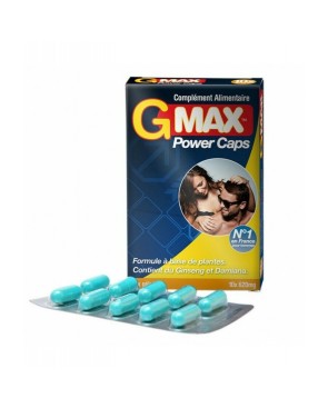 Gmax Power Caps Homme - 10 gélules