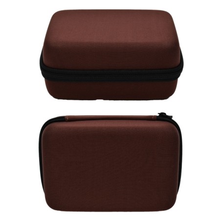 Boite de rangement coquée couleur marron