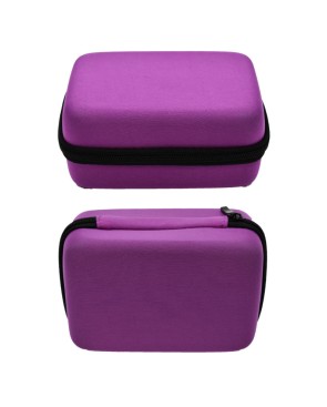Boite de rangement coquée couleur violette