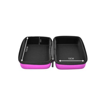 Boite de rangement coquée couleur violette