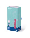 Vibromasseur connecté Satisfyer Mono Flex - Rouge
