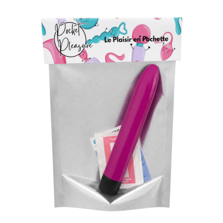 Vibromasseur Classique Violet  1 dosette de lubrifiant — Pocket Pleasure