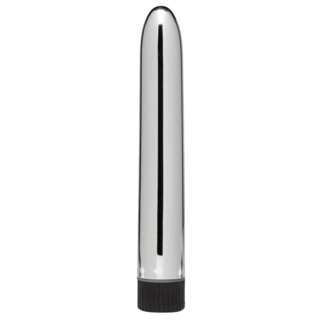 Vibromasseur Classique Argenté  1 dosette de lubrifiant — Pocket Pleasure
