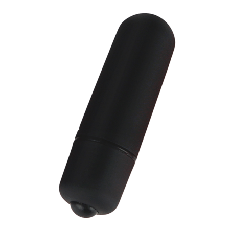 Mini Vibromasseur Bullet Noir  1 dosette lubrifiant — Pocket Pleasure