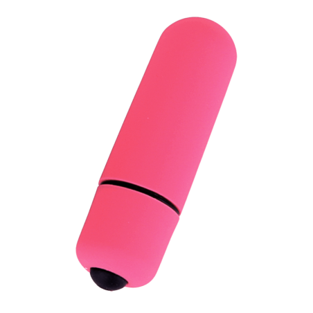 Mini Vibromasseur Bullet Rose  1 dosette lubrifiant — Pocket Pleasure