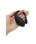 TANDEM Noir, stimulateur pour couple USB avec télécommande en silicone médical TANDEM Noir, stimulateur pour couple USB avec télécommande en silicone médical