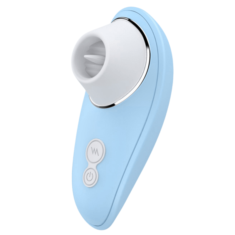 Stimulateur Clitoridien à Langue Bleu 1 dosette de lubrifiant — Pocket Pleasure Stimulateur Clitoridien à Langue Bleu 1 dosette de lubrifiant — Pocket Pleasure