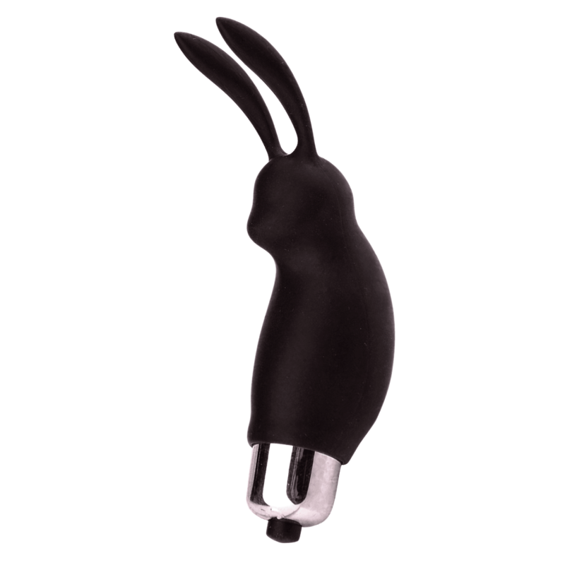 Mini Stimulateur Clitoridien Lapin Noir 1 dosette lubrifiant — Pocket Pleasure Mini Stimulateur Clitoridien Lapin Noir 1 dosette lubrifiant — Pocket Pleasure
