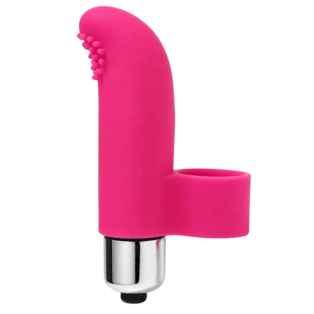 Doigt Chinois Vibrant Picots Rose  1 dosette de lubrifiant — Pocket Pleasure