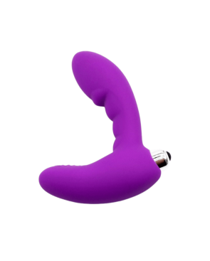 Vibromasseur anal violet stimulateur de prostate Pocket Pleasure  1 dosette lubrifiant