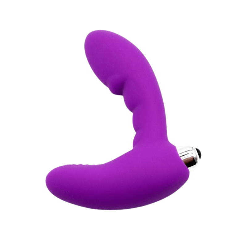 Vibromasseur anal violet stimulateur de prostate Pocket Pleasure 1 dosette lubrifiant Vibromasseur anal violet stimulateur de prostate Pocket Pleasure 1 dosette lubrifiant