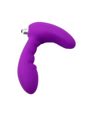 Vibromasseur anal violet stimulateur de prostate Pocket Pleasure  1 dosette lubrifiant