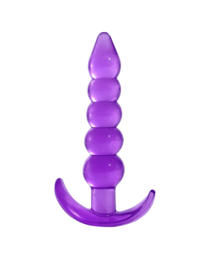 Plug Anal Jelly 5 Boules Pocket Pleasure  1 dosette lubrifiant