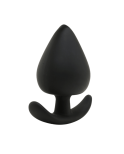 Plug Anal Silicone Noir XS Pocket Pleasure 1 dosette de lubrifiant Plug Anal Silicone Noir XS Pocket Pleasure 1 dosette de lubrifiant