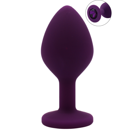 Plug bijou violet Medium PURPY 