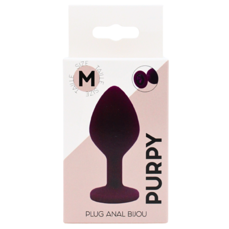 Plug bijou violet Medium PURPY 