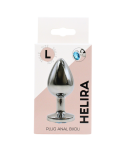 Plug bijou en aluminium bijou bleu Large HELIRA Plug bijou en aluminium bijou bleu Large HELIRA