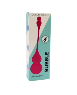 Œuf Vibrant Télécommandé BUBBLE 