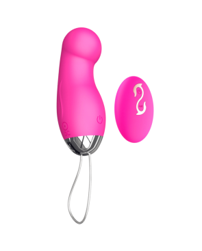 Œuf Vibrant Télécommandé 10 Modes Rose 1 dosette de lubrifiant — Pocket Pleasure