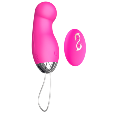 Œuf Vibrant Télécommandé 10 Modes Rose 1 dosette de lubrifiant — Pocket Pleasure
