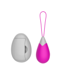 Œuf Vibrant Télécommandé 10 Modes Fuchsia 1 dosette de lubrifiant — Pocket Pleasure Œuf Vibrant Télécommandé 10 Modes Fuchsia 1 dosette de lubrifiant — Pocket Pleasure