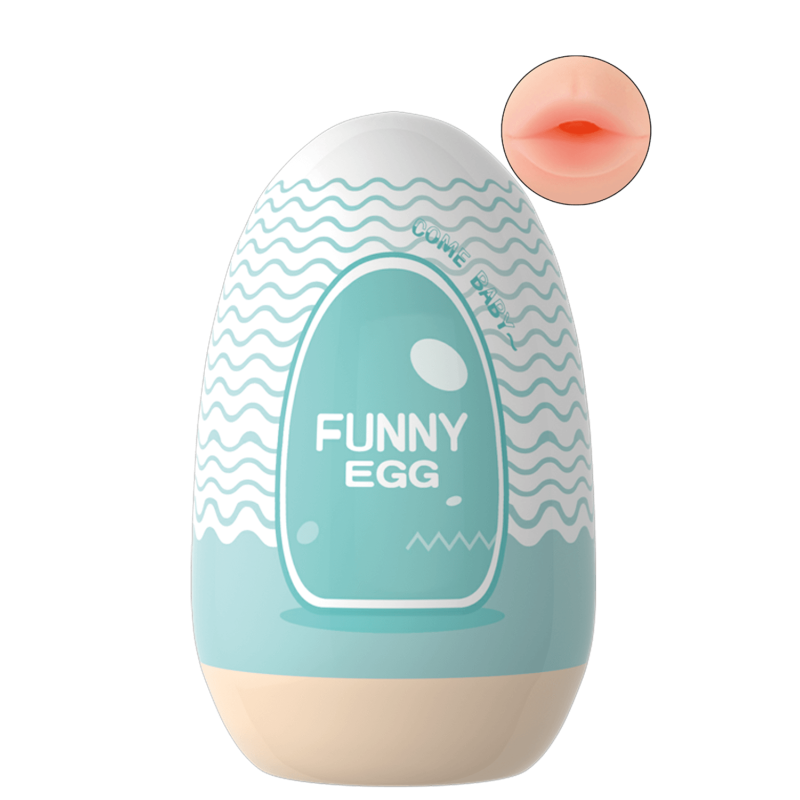 Gaine Masturbatrice Réutilisable FUNNY EGG – Design Réaliste Bouche Gaine Masturbatrice Réutilisable FUNNY EGG – Design Réaliste Bouche