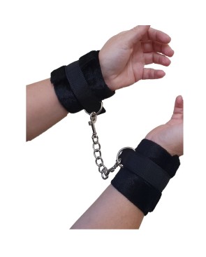 Menottes ajustable noires