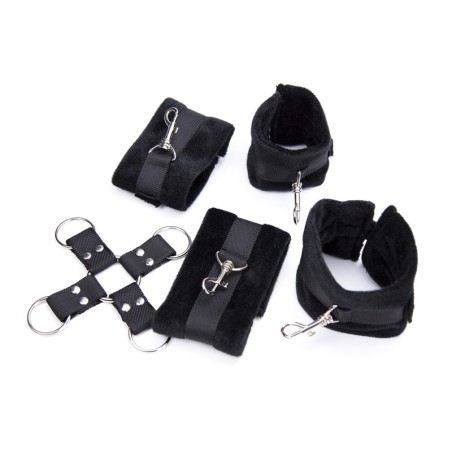 Menottes attache en croix pour mains et pieds Dreamy Fetish