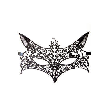 Masque souple dentelle noire