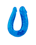 Double Dong Flexible Bleu Pocket Pleasure  1 dosette de lubrifiant