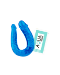 Double Dong Flexible Bleu Pocket Pleasure  1 dosette de lubrifiant